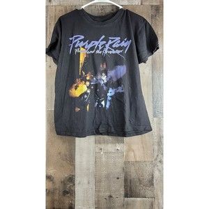 Prince  purple rain band tee Size Med